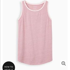 Torrid Mauve Ringer Tank